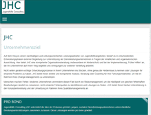 Tablet Screenshot of jugendhilfe-consulting.org